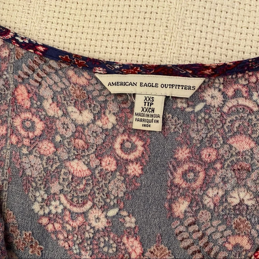 American eagle long sleeve romper! So cute! - Picture 6 of 7